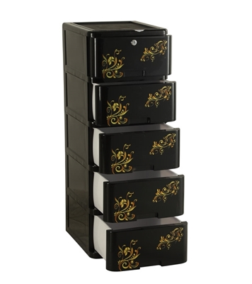 Buy Smart Closet 5 Drawer Elite Gold Online