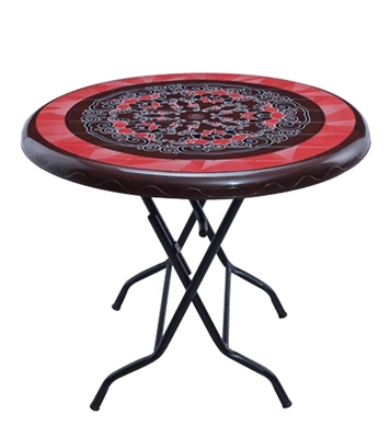 Dining Table 4 Seat Ro S/L Print Majestic Black