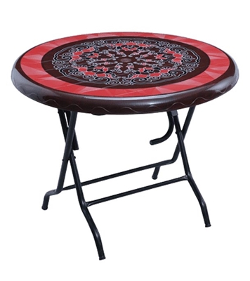 Dining Table 4 Seat Ro S/L Print Majestic Black