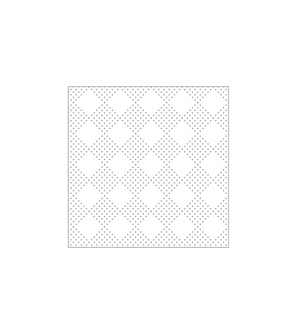 Buy Dot Gray Elegant RP Ceiling Panel 2'x2' Online
