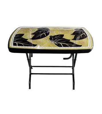 Picture of Dining Table 4 Seat Rtg S/L Print Star -Black