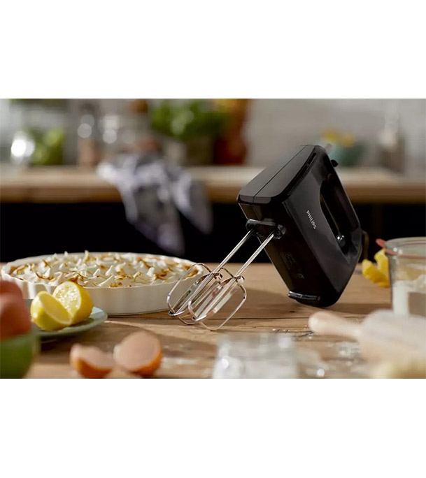 Philips Daily Collection HR3705/10 Hand Mixer 300 W Hand Blender Black