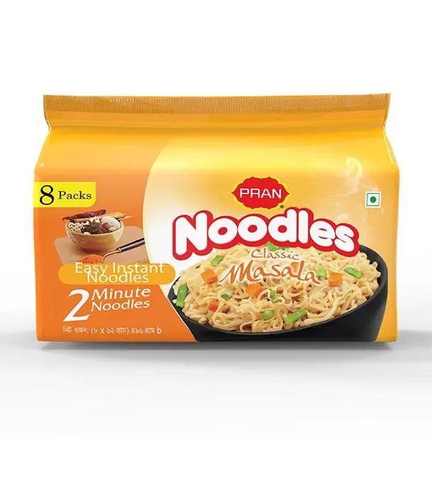 Buy PRAN Noodles Classic Masala 8 Packs Online