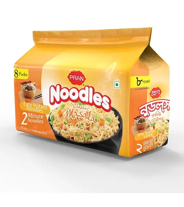 Buy PRAN Noodles Classic Masala 8 Packs Online