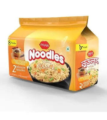 Buy PRAN Noodles Classic Masala 8 Packs Online