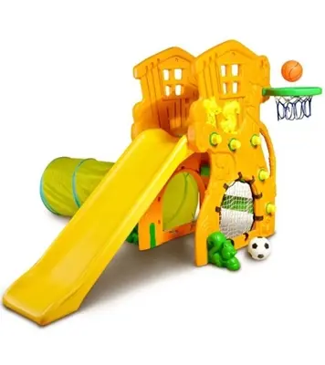Buy Baby Slider With Tunnel & Basket Ball Ball Online