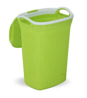 Picture of Caino Laundry Basket Oval Lime Green
