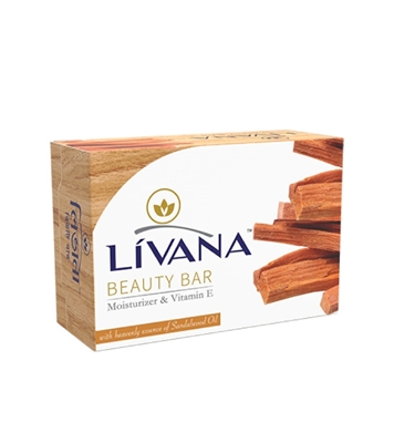Buy PRAN Livana Beauty Bar Sandalwood 100gm Online