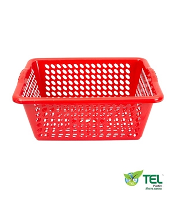Buy TEL Jhaka Basket Red Online
