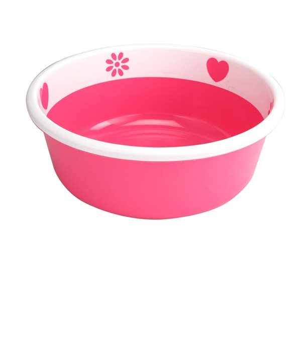 Buy Two Color Flower Bowl 15L - Pink Online