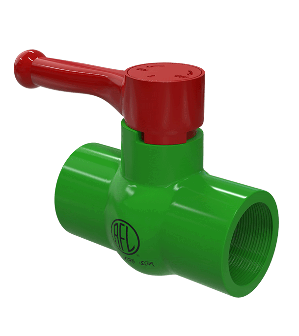Buy RFL uPVC Ball Valve 1" White Online