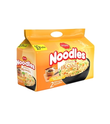 Buy PRAN Noodles 10pcs classic Masala 620gm Online