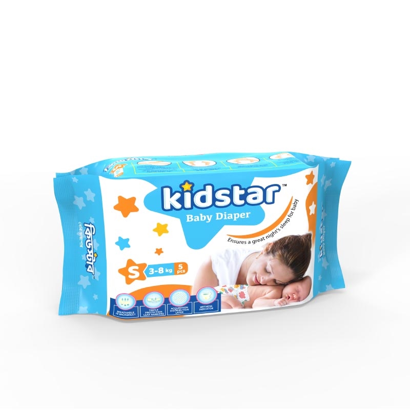 Buy Kidstar Baby Diaper Small 3-8kg Online