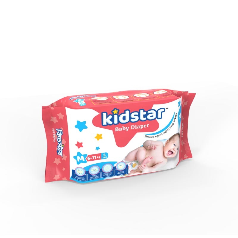 Buy Kidstar Baby Diaper Medium 6-11kg Online