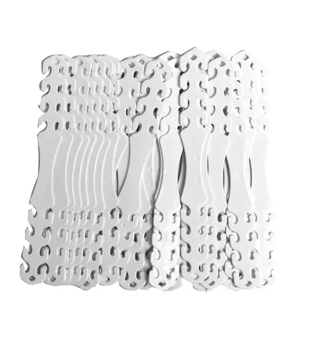 Face Mask Strap 50 Pcs Set White