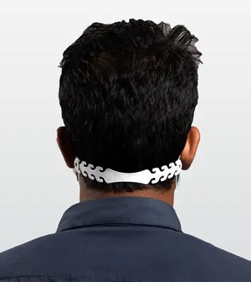 Face Mask Strap 50 Pcs Set White