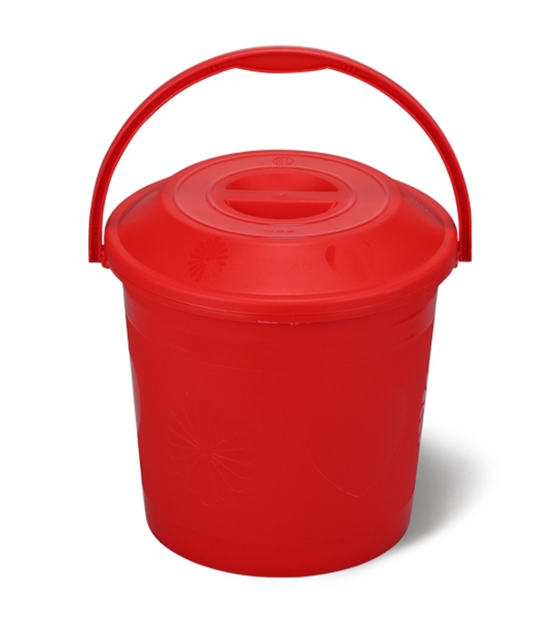 Picture of RFL Design Bucket with Lid 5 Liters Red