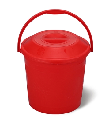 Picture of RFL Design Bucket with Lid 5 Liters Red