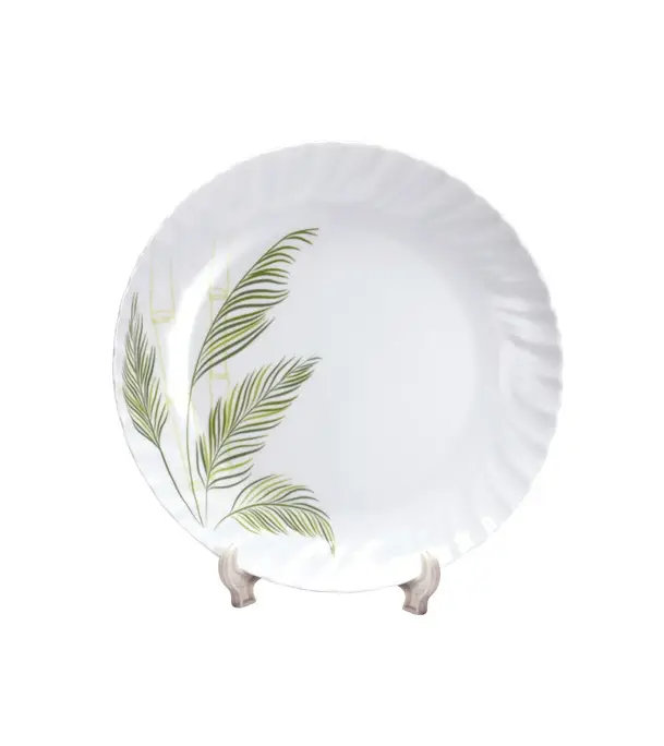 Buy Italiano 10.3" Crazy Coup Plate Green Leaf Online at Best Price