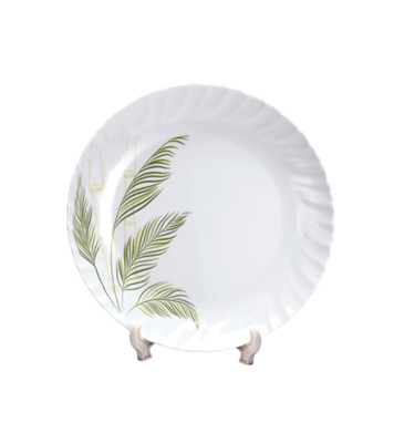 Buy Italiano 10.3" Crazy Coup Plate Green Leaf Online at Best Price