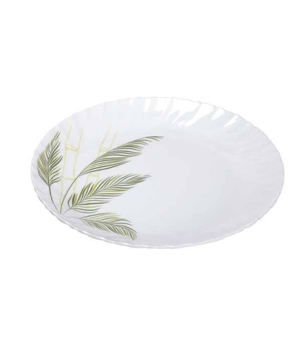 Buy Italiano 10.3" Crazy Coup Plate Green Leaf Online at Best Price
