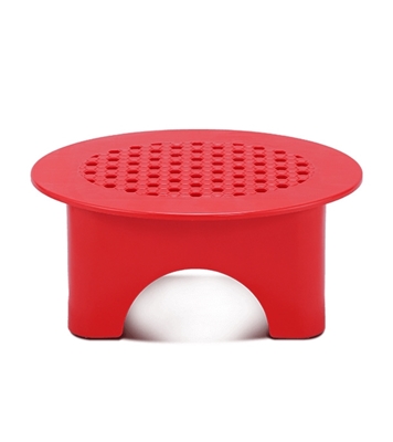 Easy Oval Stool Red