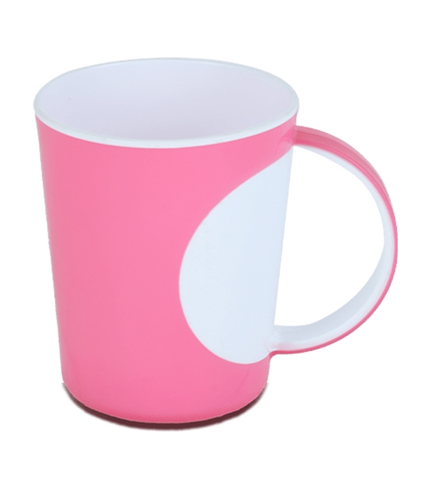 Buy Two Color Tea Mug White & Pink mixed Online