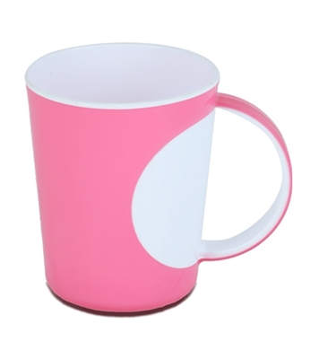 Buy Two Color Tea Mug White & Pink mixed Online