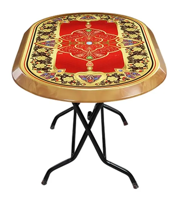 Dining Table Elegant Family S/L Print Crest SW
