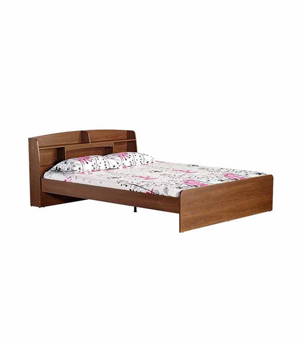 Buy Regal Laminated Board Venus King Bed Antique Online