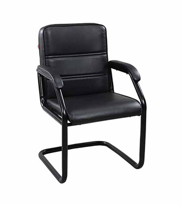 Buy Regal Metal Visitor Chair Black Online