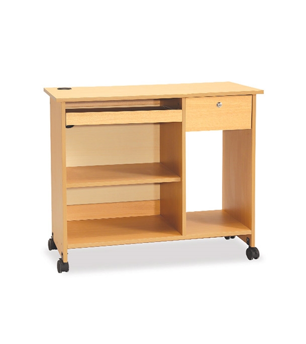 Buy Regal Laminated Board Computer Table Beech Online