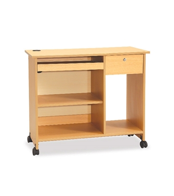 Buy Regal Laminated Board Computer Table Beech Online