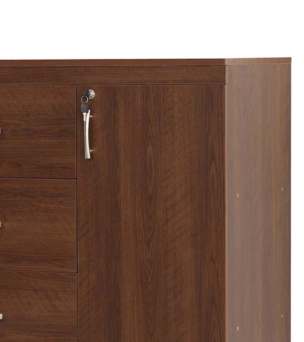 Buy Regal Marina Laminated Board Wardrobe Antique Online