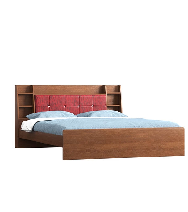Buy Regal Montreal Laminated Board Double Bed online at Best Price