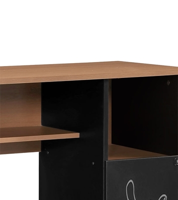 Buy Regal Zennet Laminated Board Reading Table Antique Online