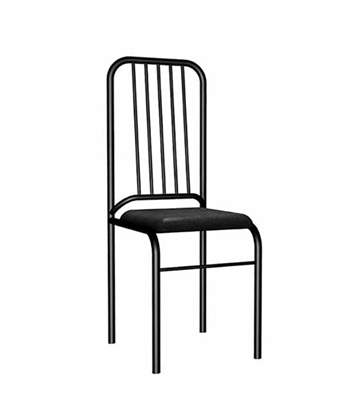 Buy Regal Crystal Metal Dining Chair Black Online