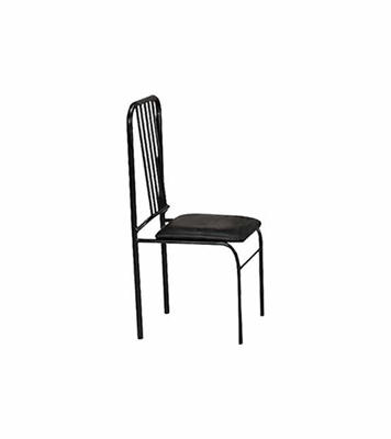 Buy Regal Crystal Metal Dining Chair Black Online
