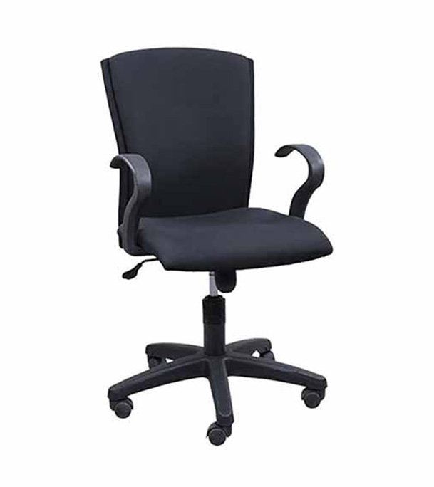 Buy Regal Metal Swivel Chair Black Online