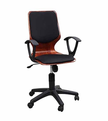 Buy Regal Metal Swivel Chair Black Online