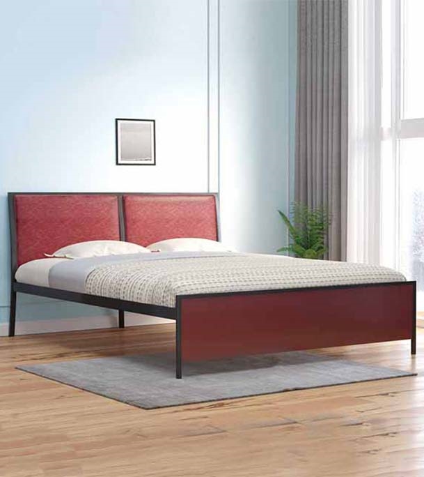 Buy Regal Metal Bed Black Online