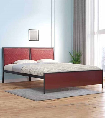 Buy Regal Metal Bed Black Online