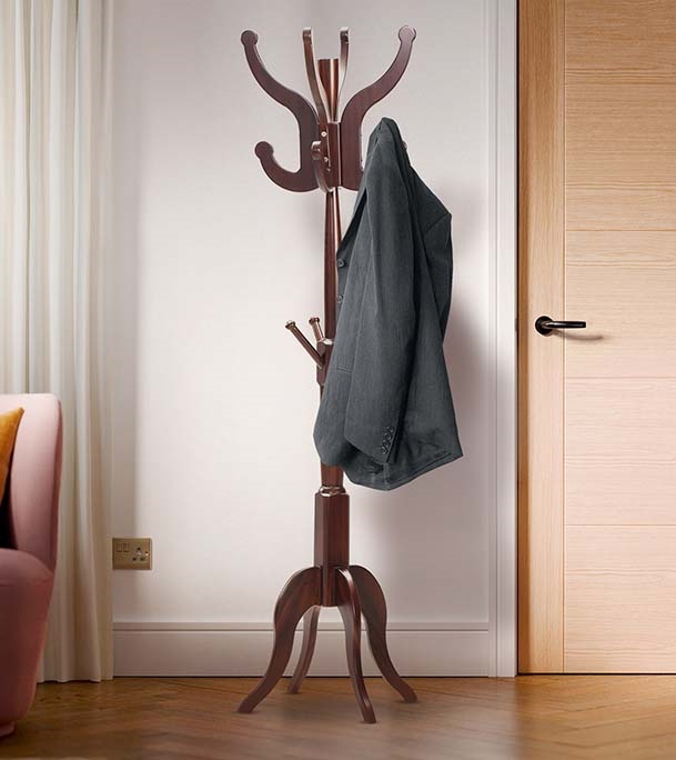 Buy Regal Wood Cloth Hanger Antique Online