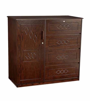 Buy Regal Bluebell Wood Wardrobe Antique Online