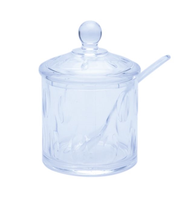 Buy Lotus Salt Jar Transparent Online