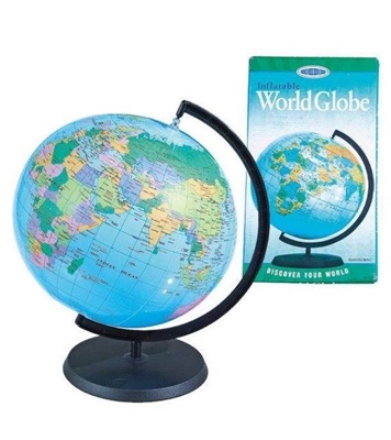 Buy Inflatable World Globe 11" Online