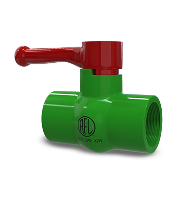 Buy RFL PVC Ball Valve 1" Green Online