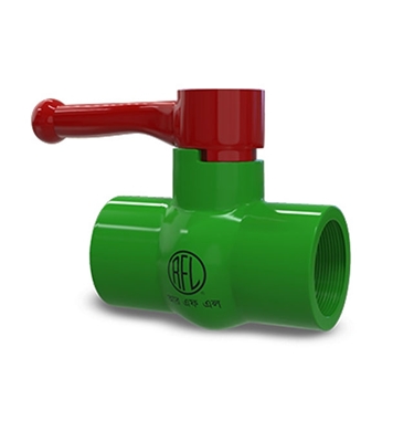 Buy RFL PVC Ball Valve 1" Green Online