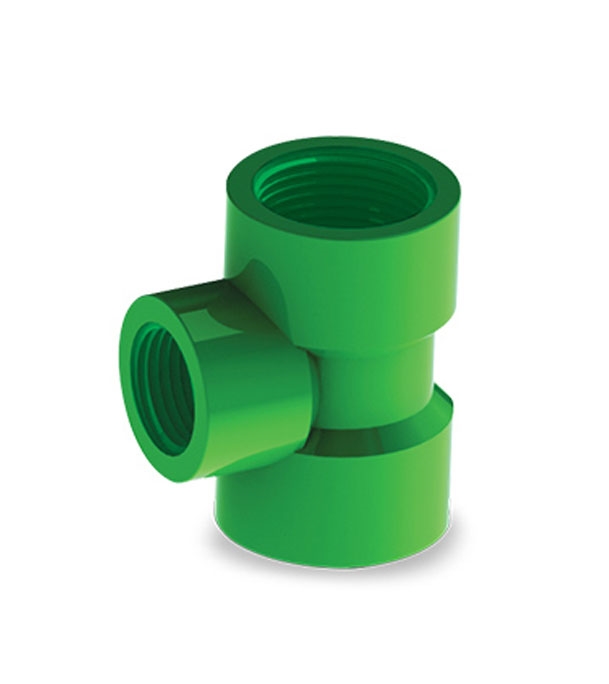 Buy RFL uPVC Thread R-Tee 1" X 3/4" Green Online at Best Price