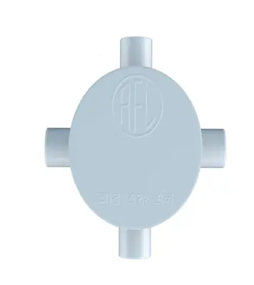 Buy Vigo Electric Circular Box-3/4" Short 4 MO White Online at Best Price